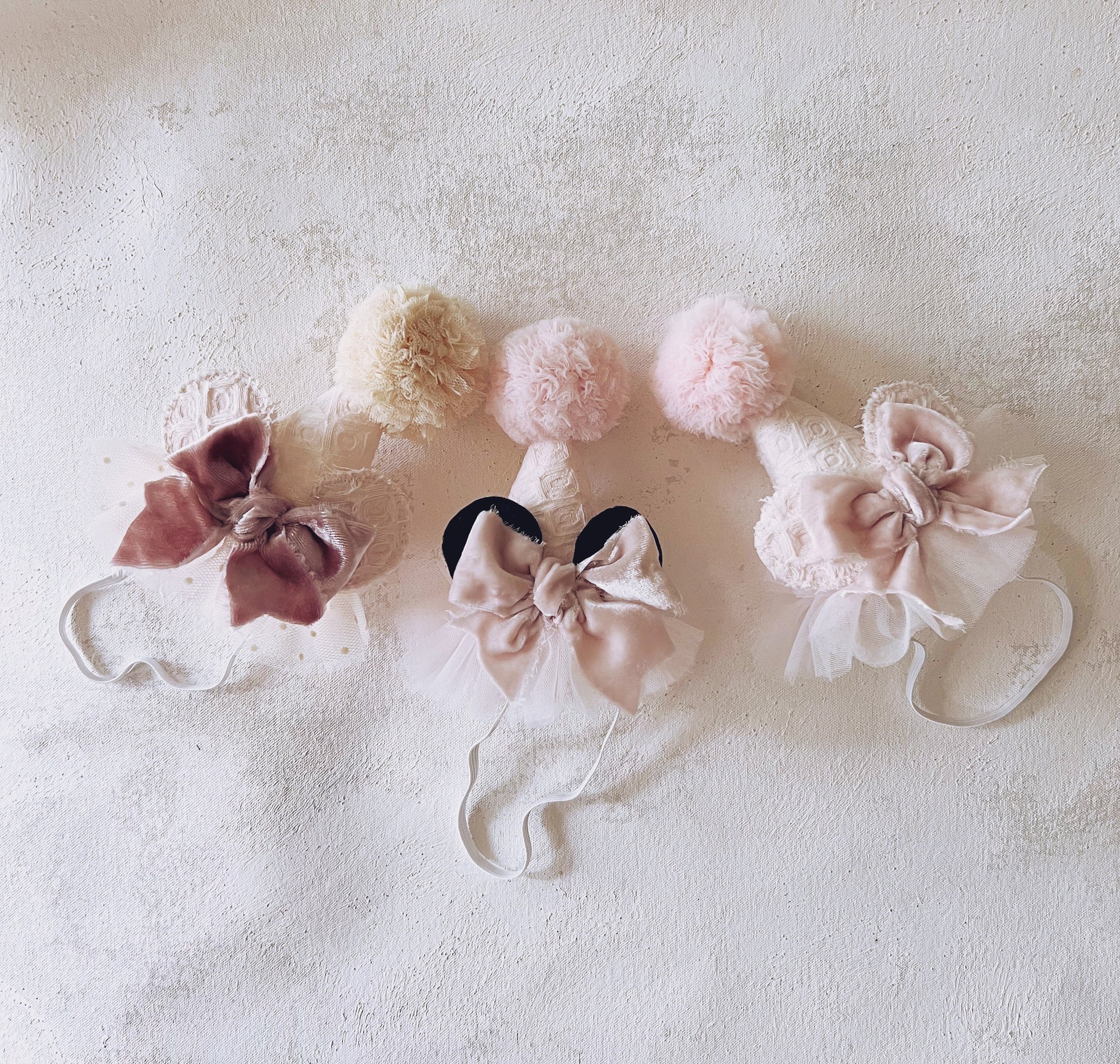 Blush Mouse Party Hat