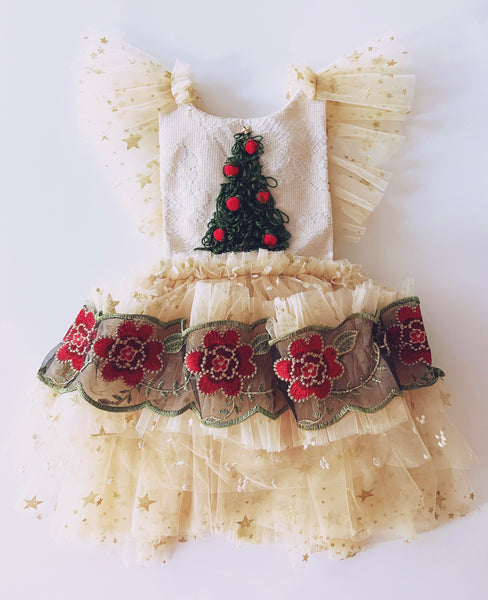 Ivory Christmas Dress