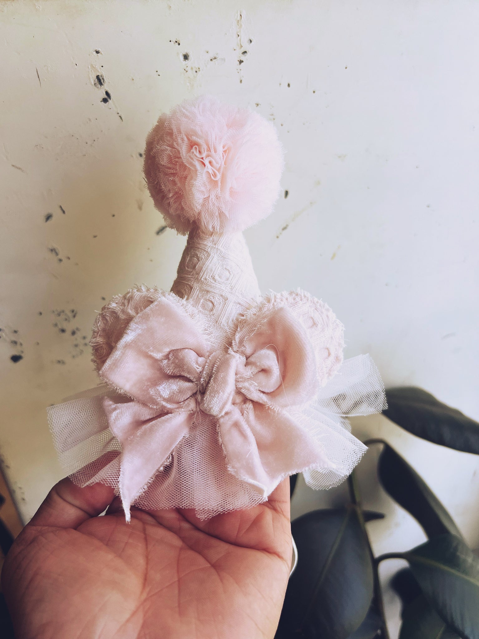 Blush Mouse Party Hat