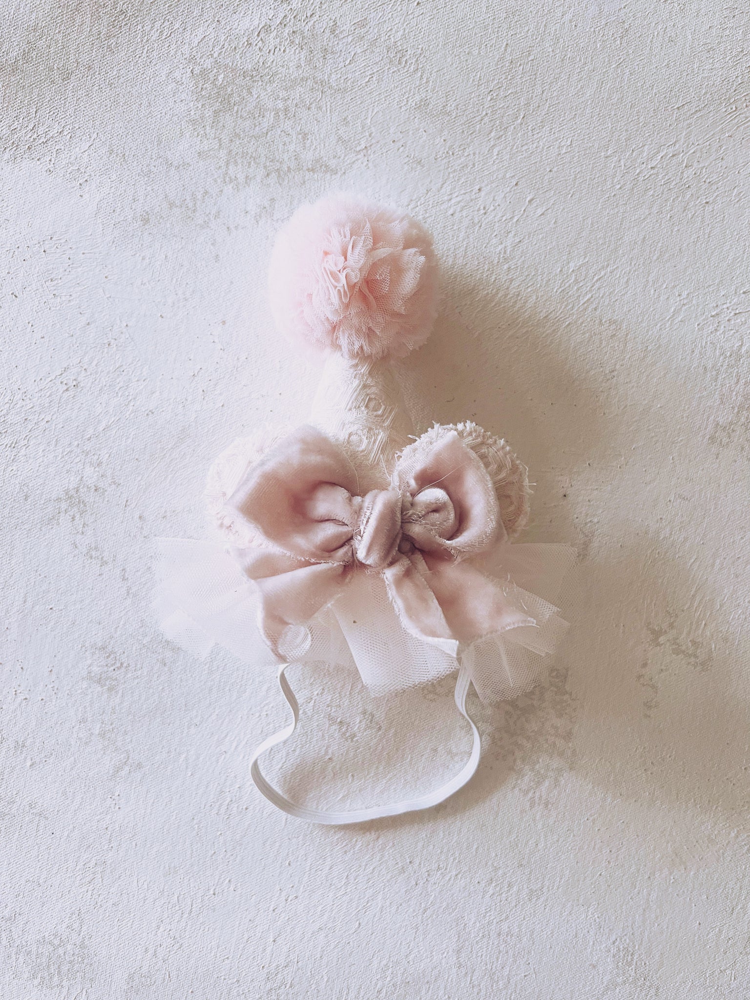 Blush Mouse Party Hat