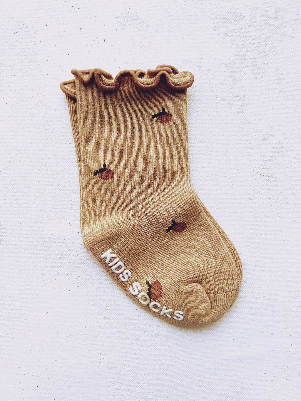 Tan Peach Socks