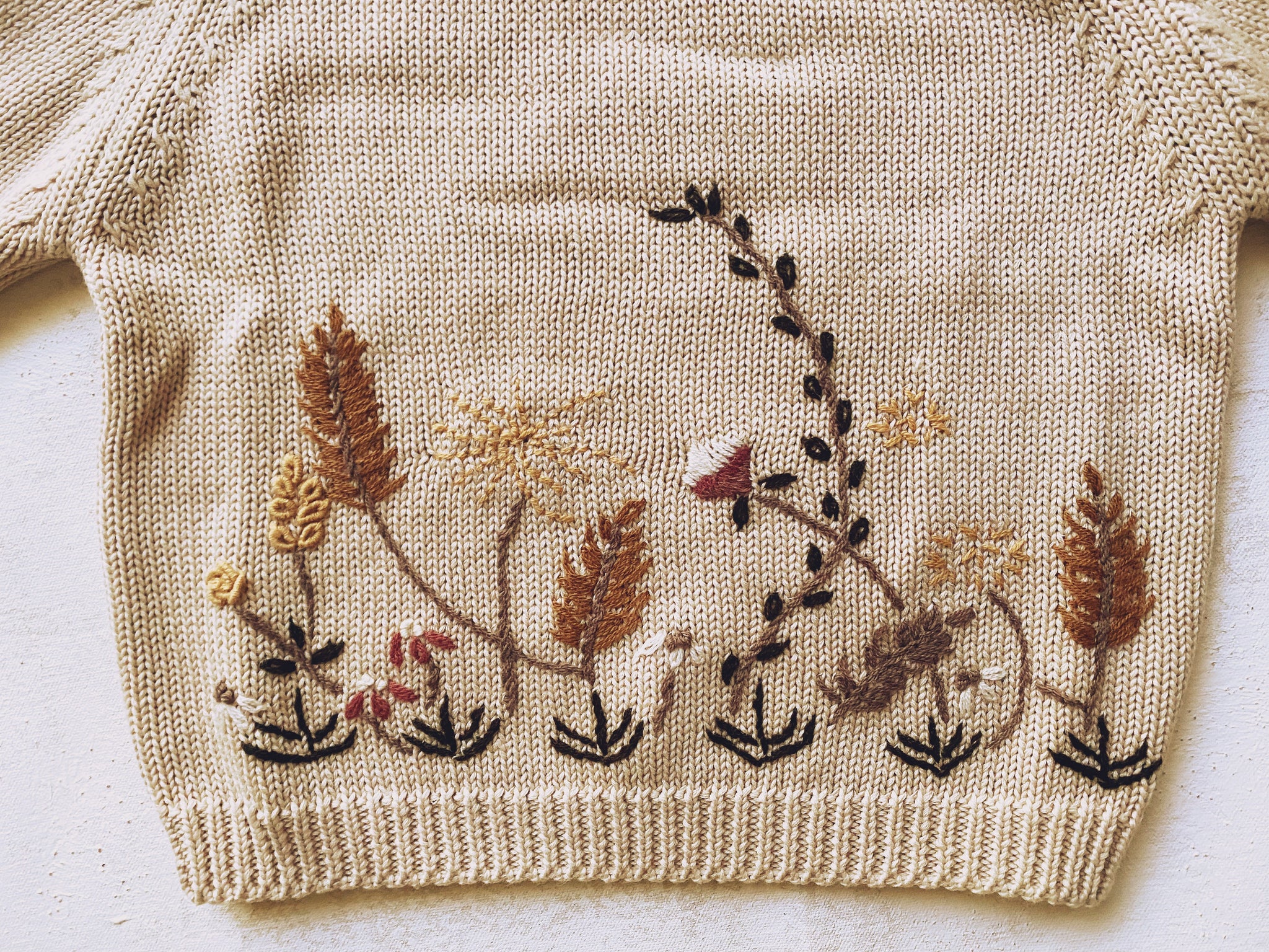 Embroidered Sweater