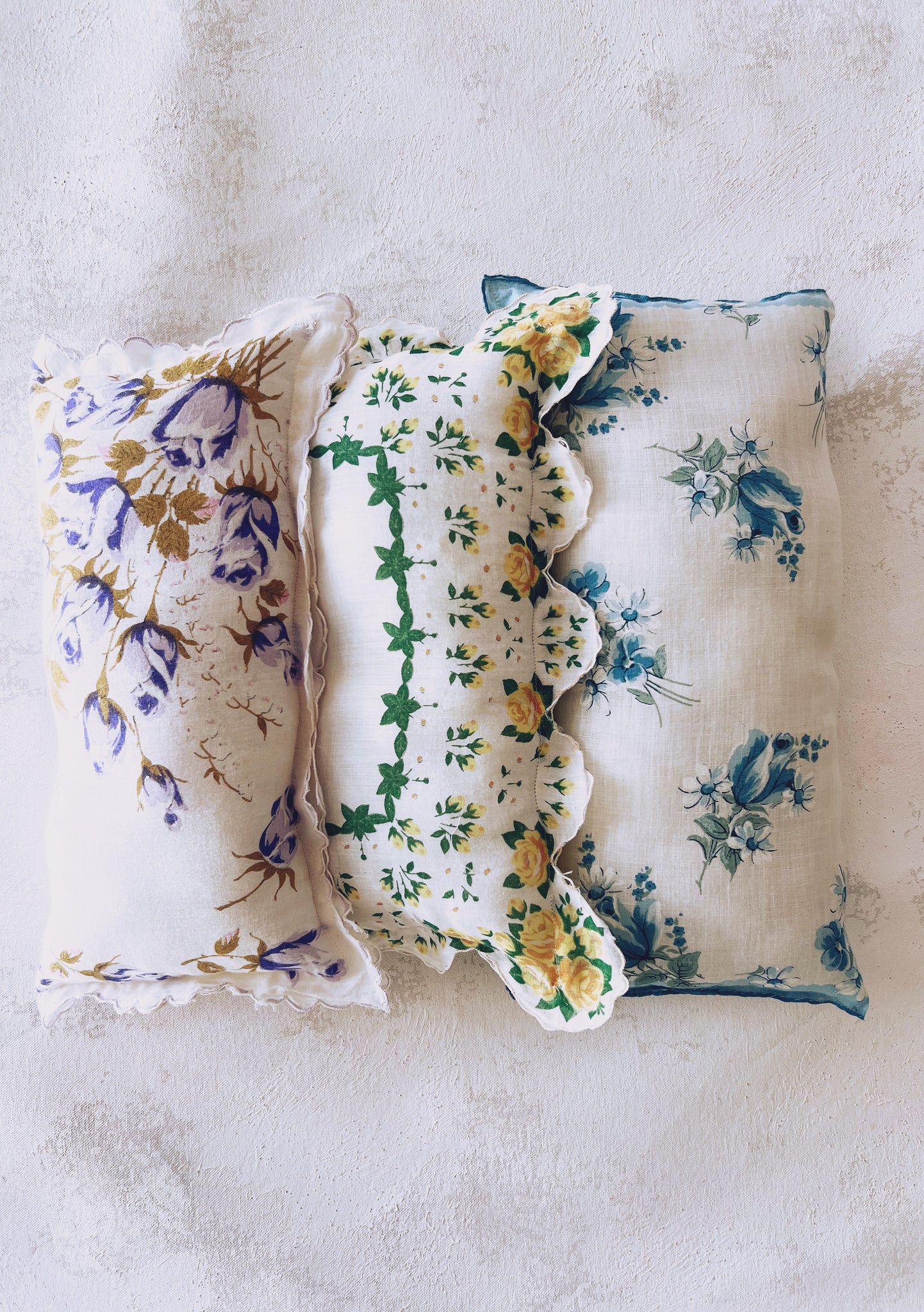 Vintage Hankie Pillows