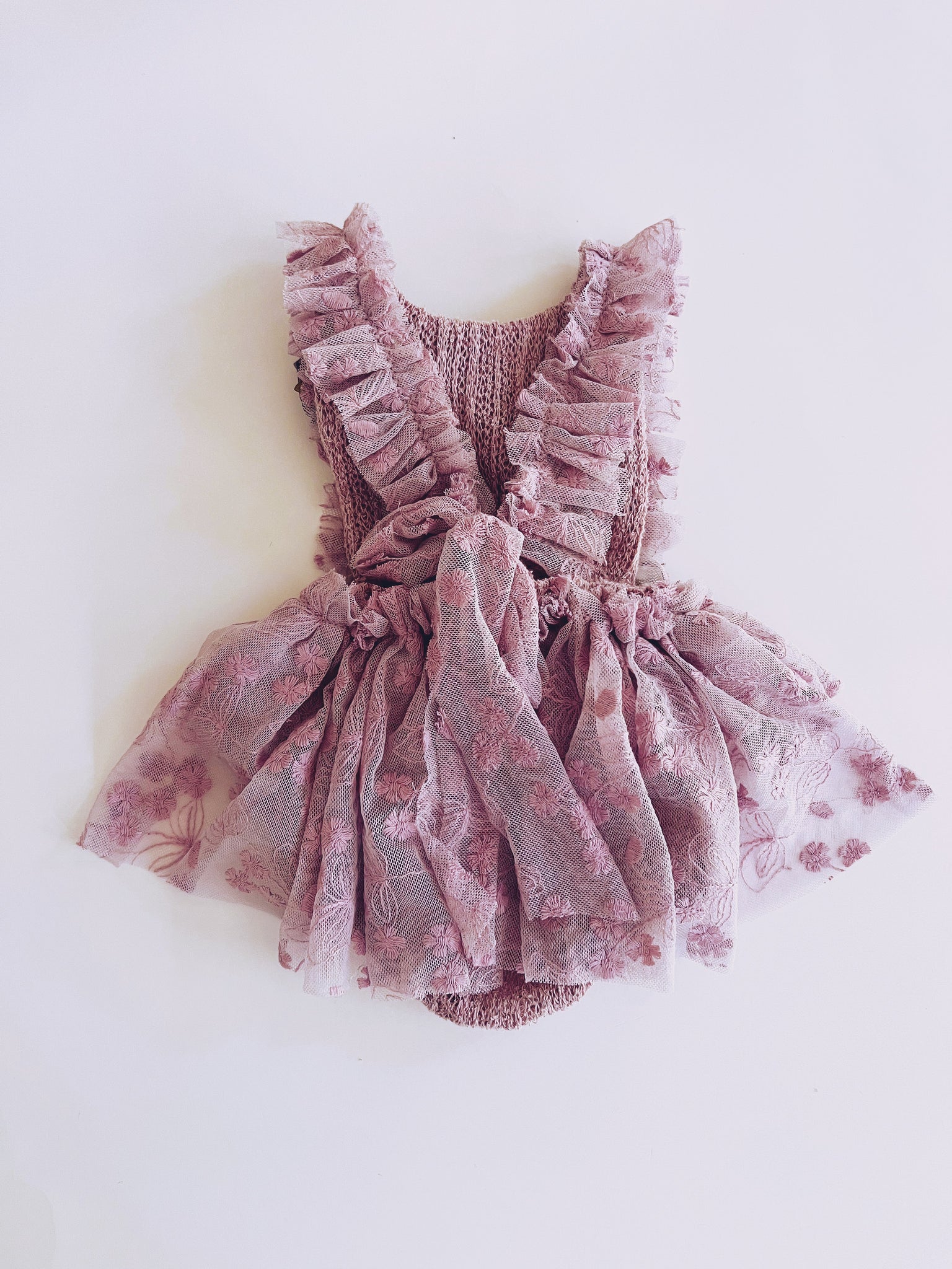 Dusty Lilac Floral Dress